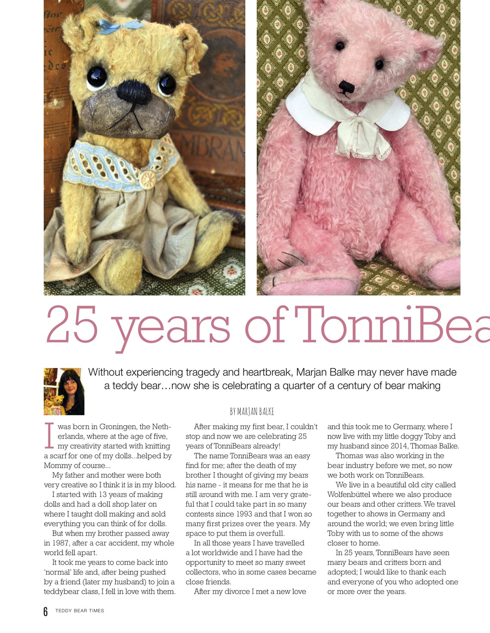 Teddy Bear Times Preview Pages