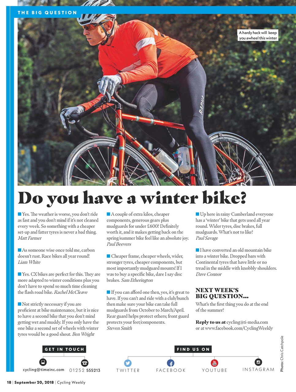 Cycling Weekly Preview Pages