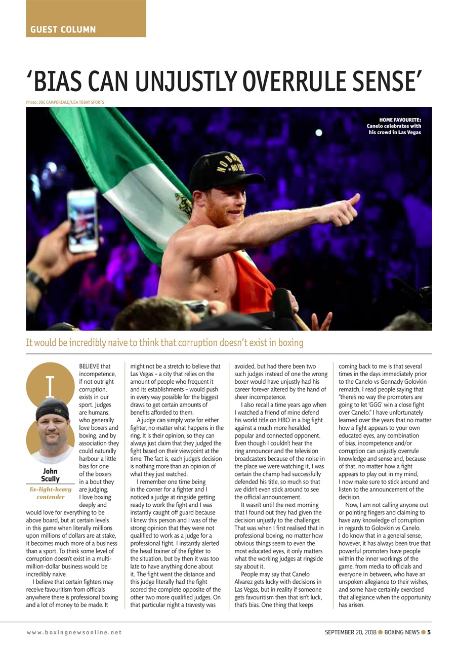 Boxing News Preview Pages