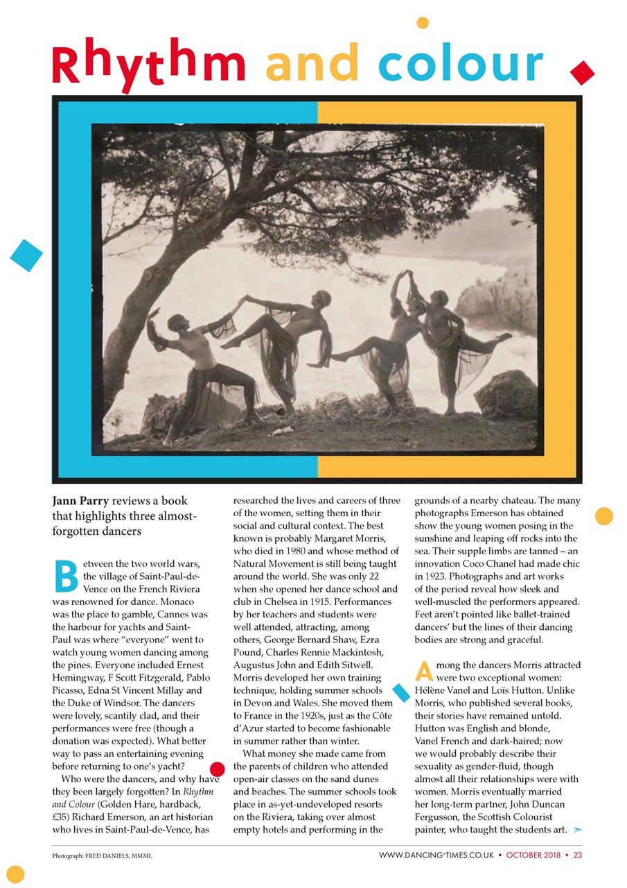Dancing Times Preview Pages