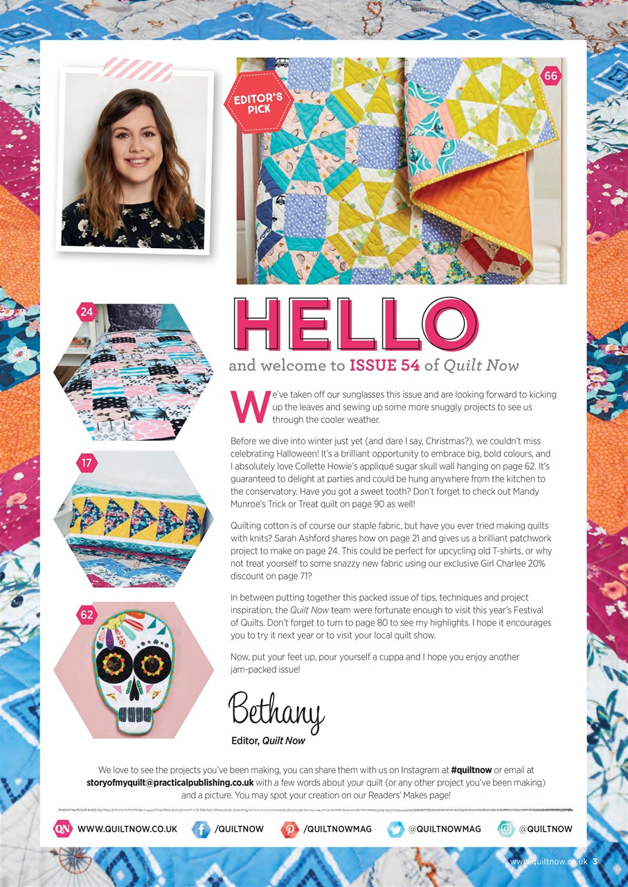 Quilt Now Preview Pages