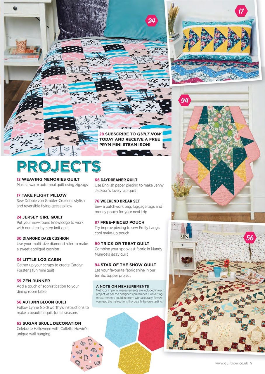 Quilt Now Preview Pages