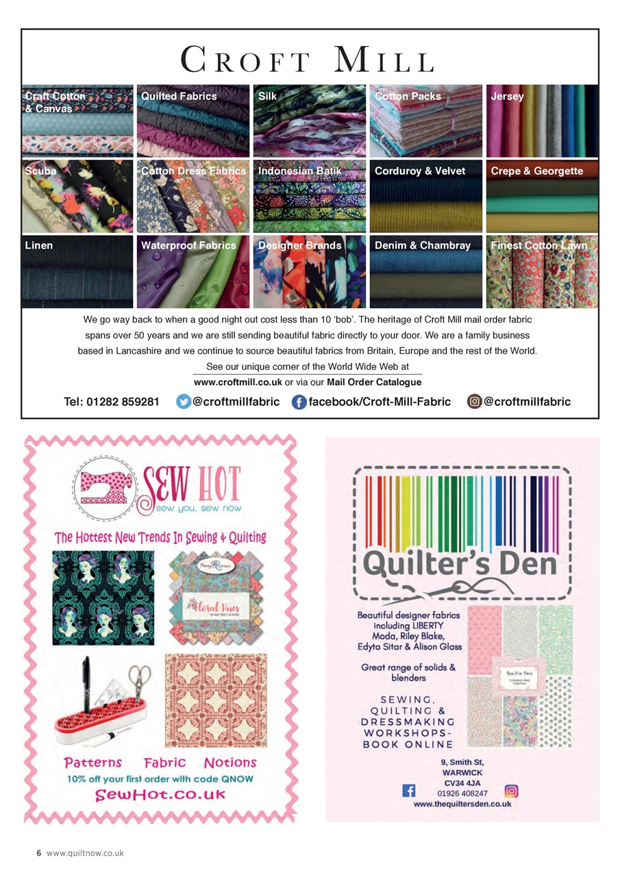 Quilt Now Preview Pages
