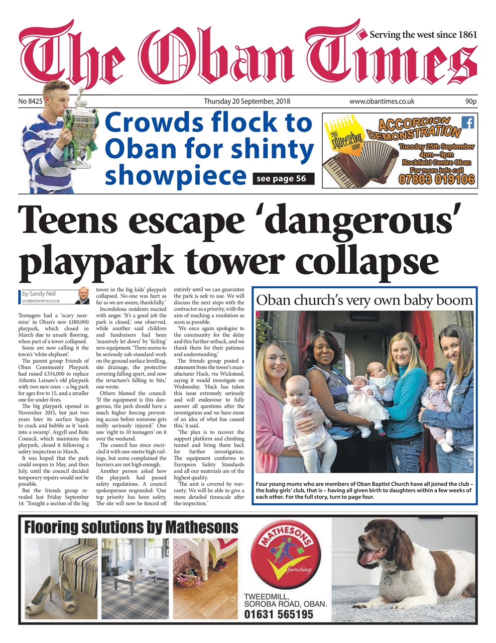 The Oban Times & Lochaber Times Preview Pages