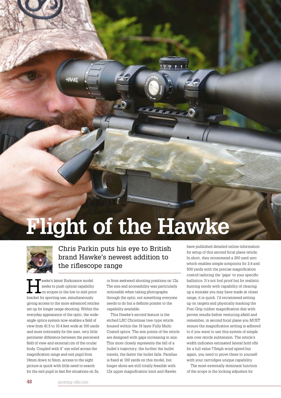 Sporting Rifle Preview Pages