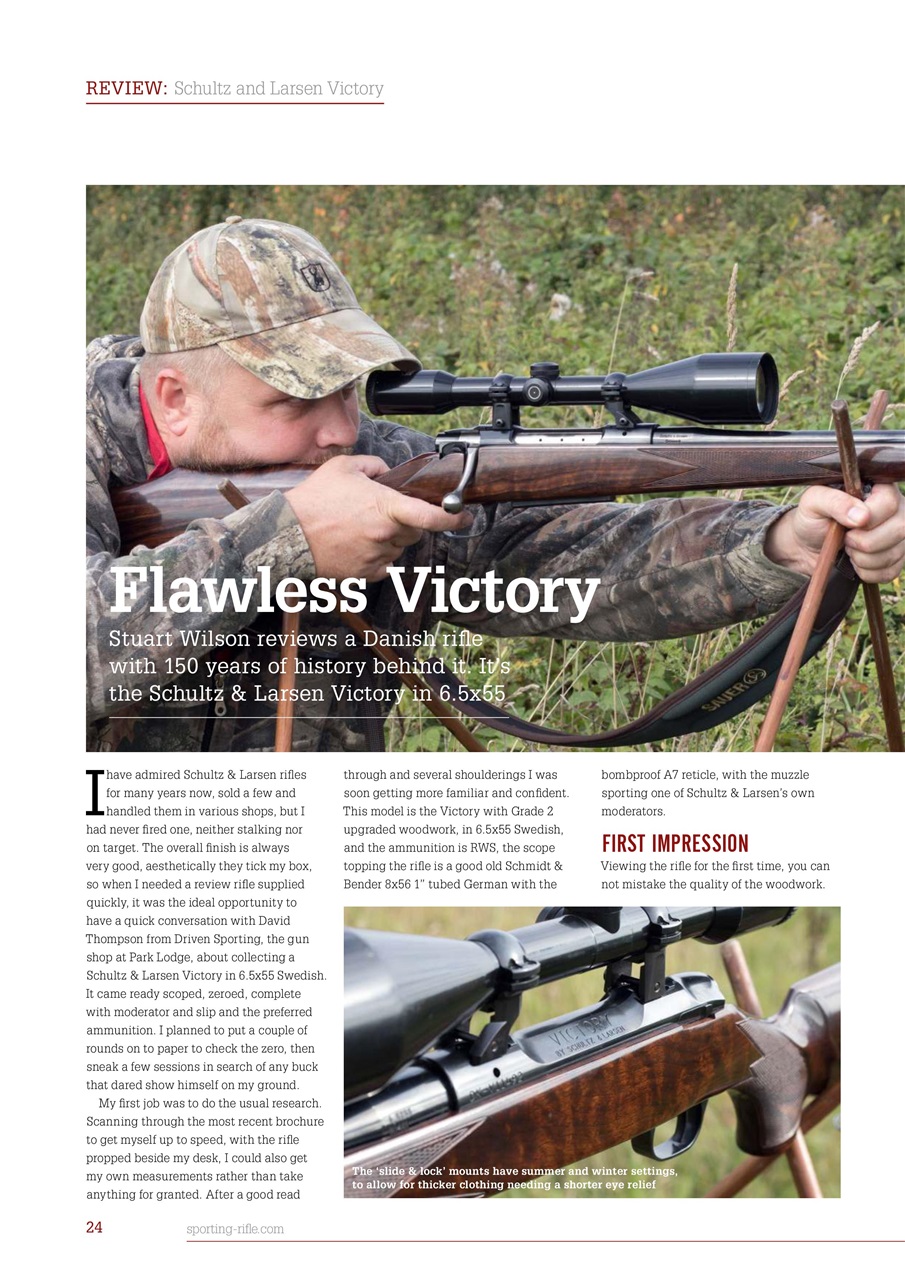 Sporting Rifle Preview Pages