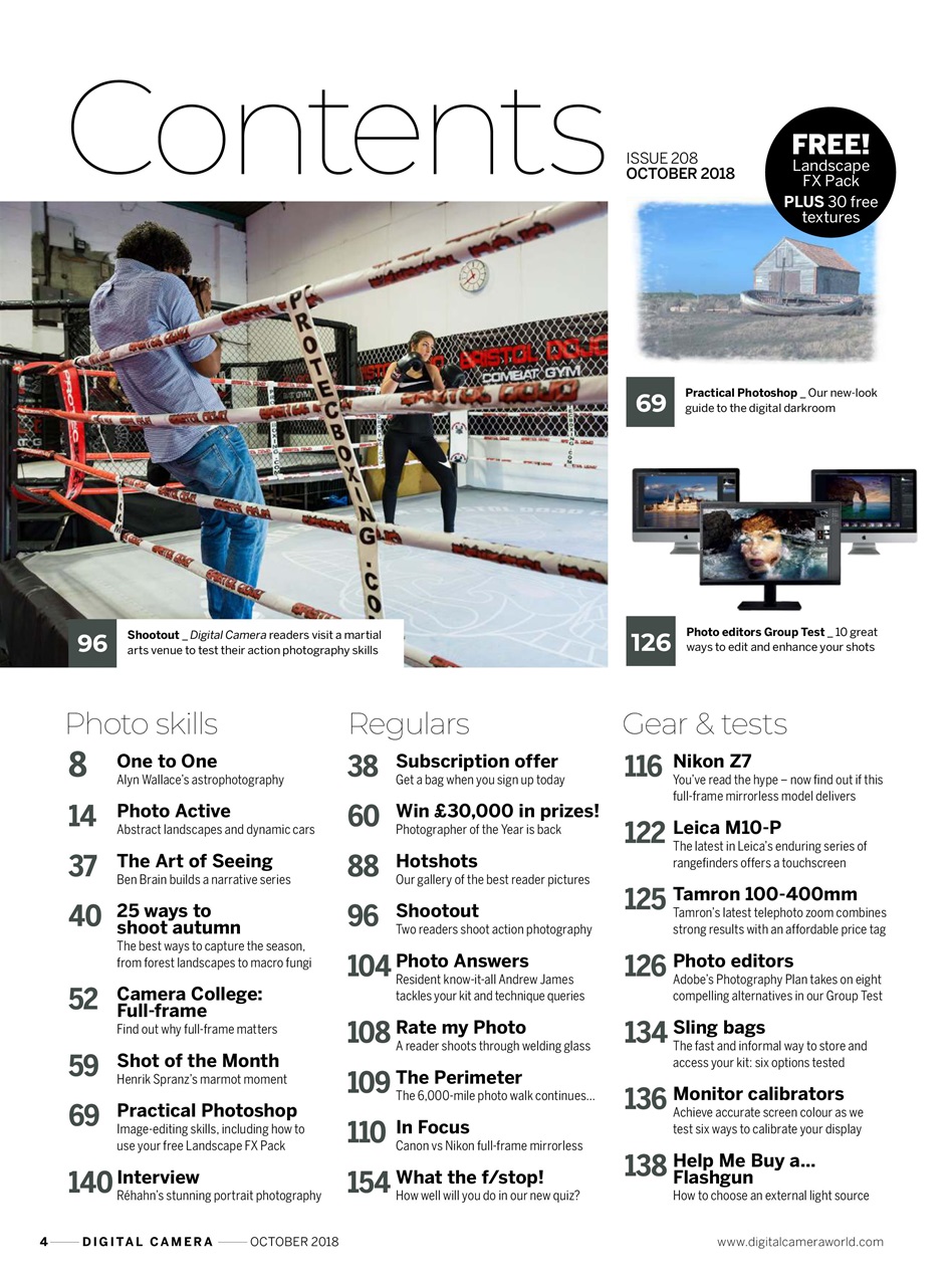 Digital Camera Magazine Preview Pages