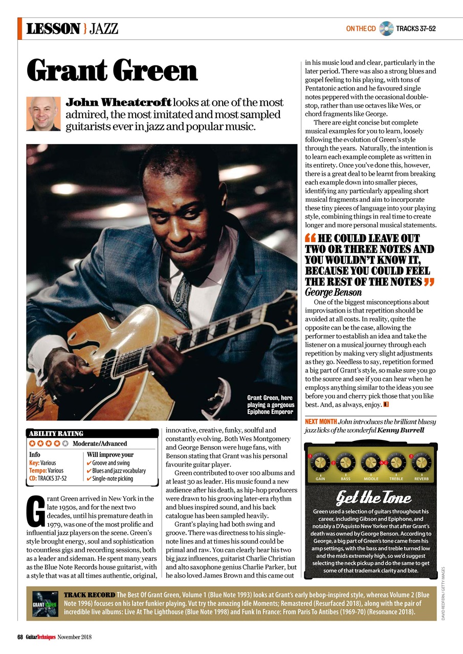 Guitar Techniques Preview Pages