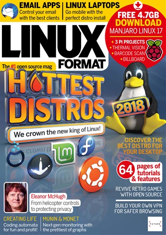 Linux Format issue October 2018