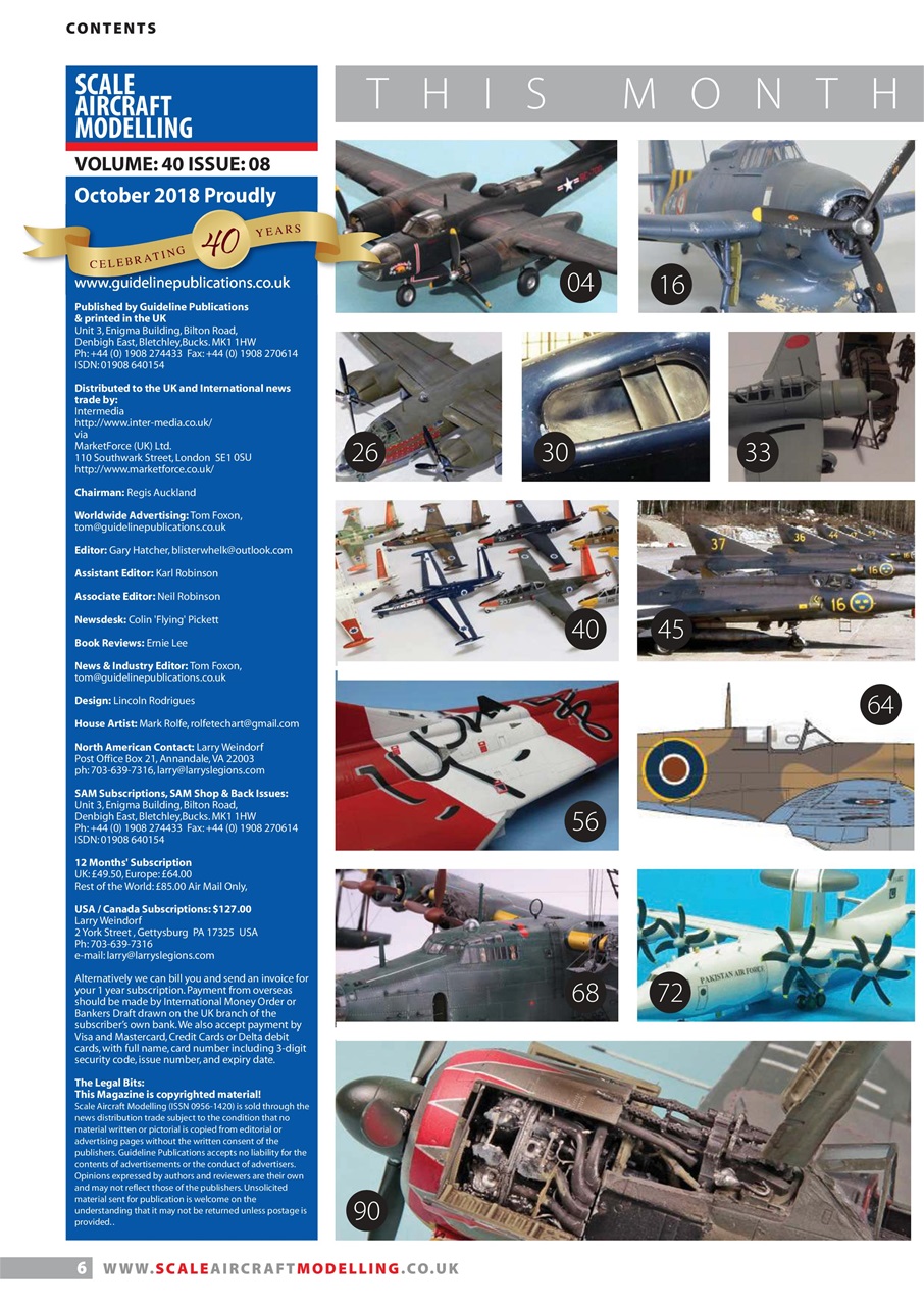 Scale Aircraft Modelling Preview Pages