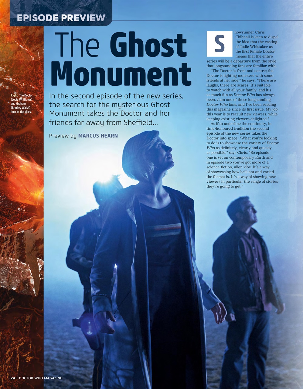 Doctor Who Magazine Preview Pages