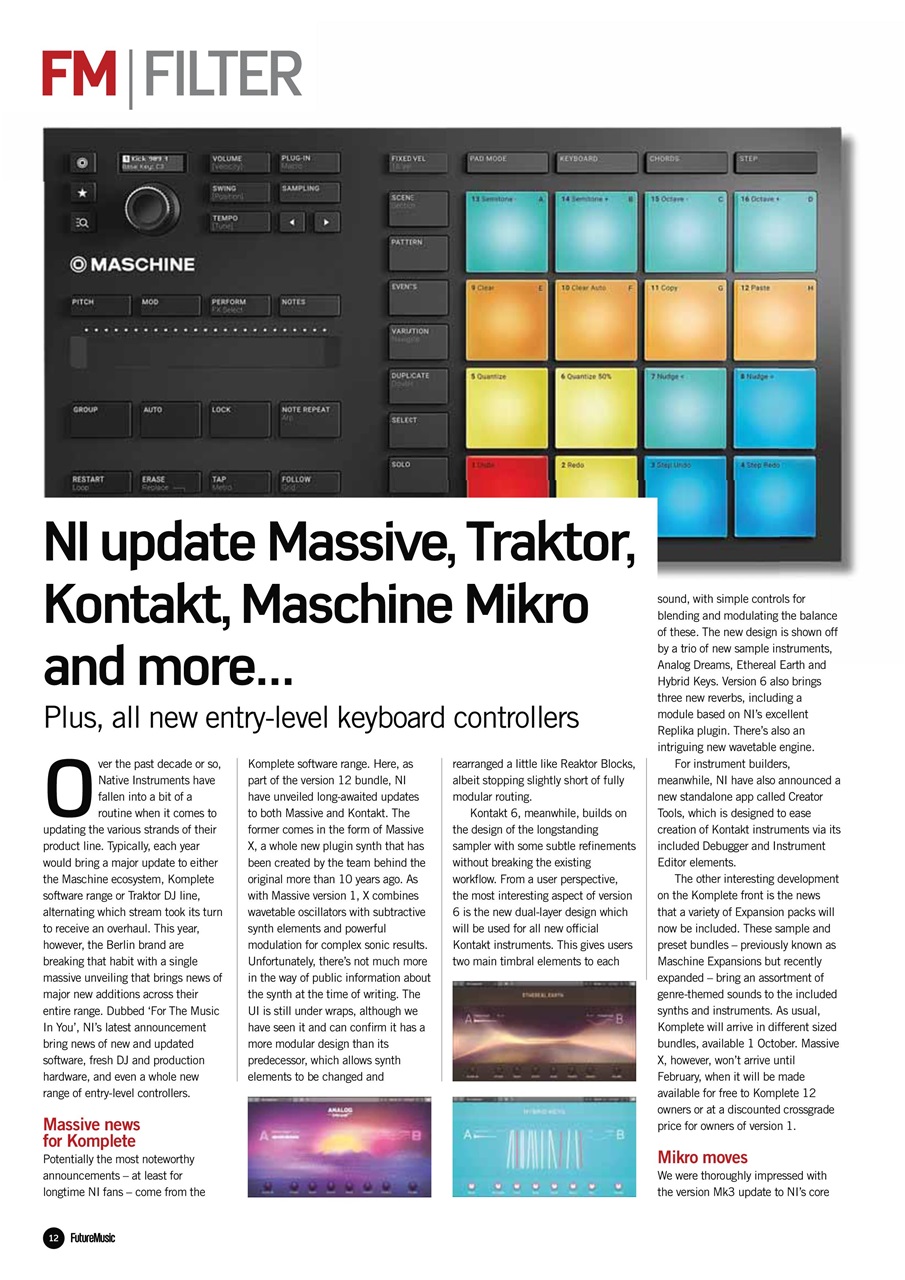 Future Music Preview Pages