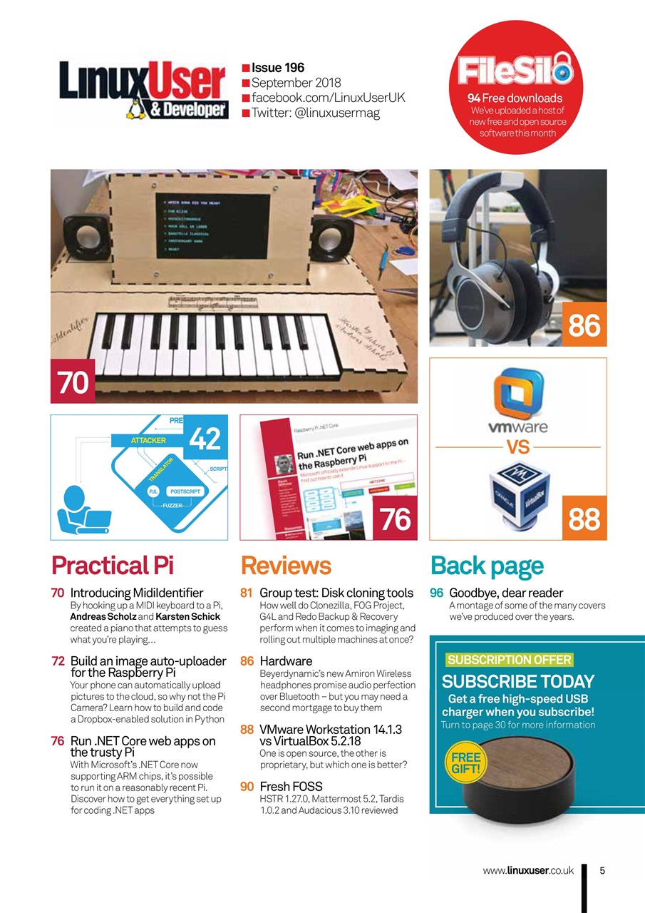 Linux User and Developer Preview Pages