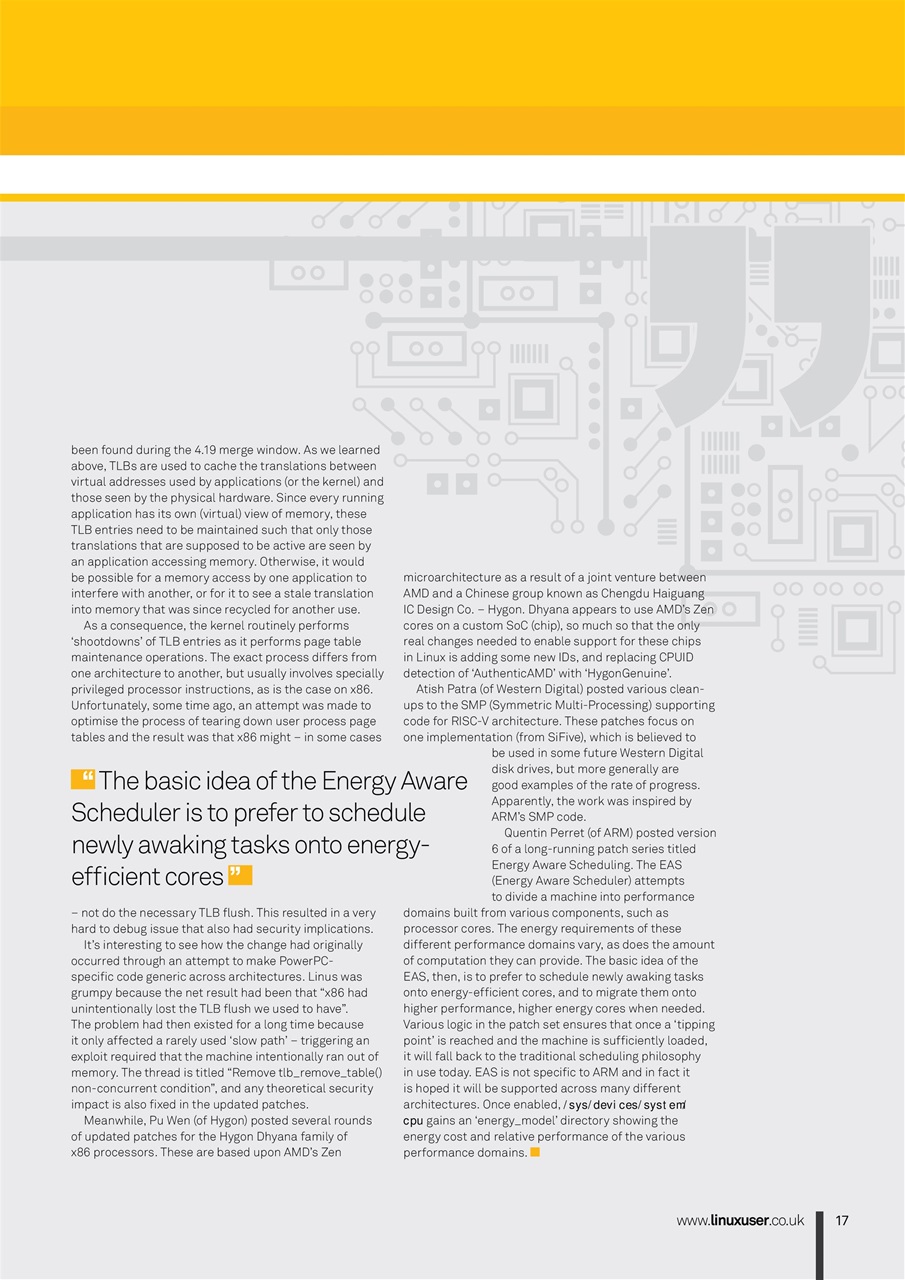 Linux User and Developer Preview Pages