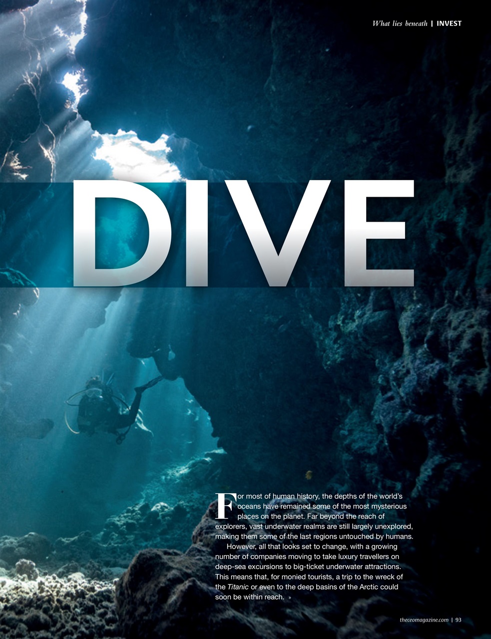 The CEO Magazine EMEA Preview Pages