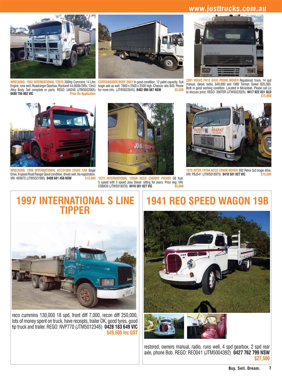 JUST TRUCKS Preview Pages