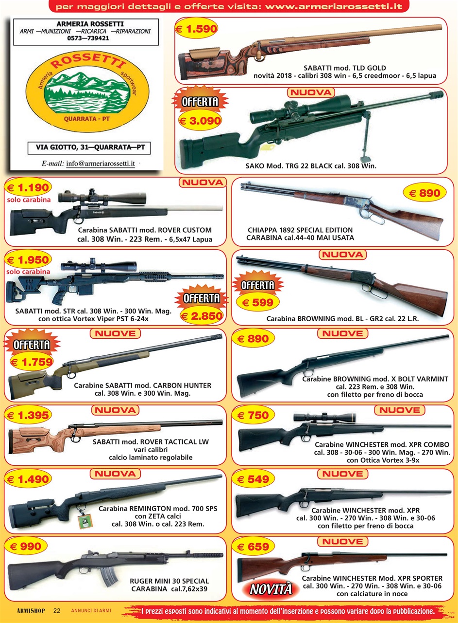 ARMI SHOP Preview Pages