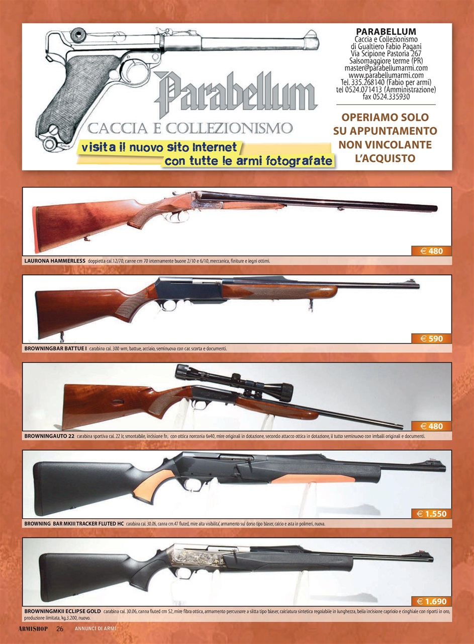 ARMI SHOP Preview Pages