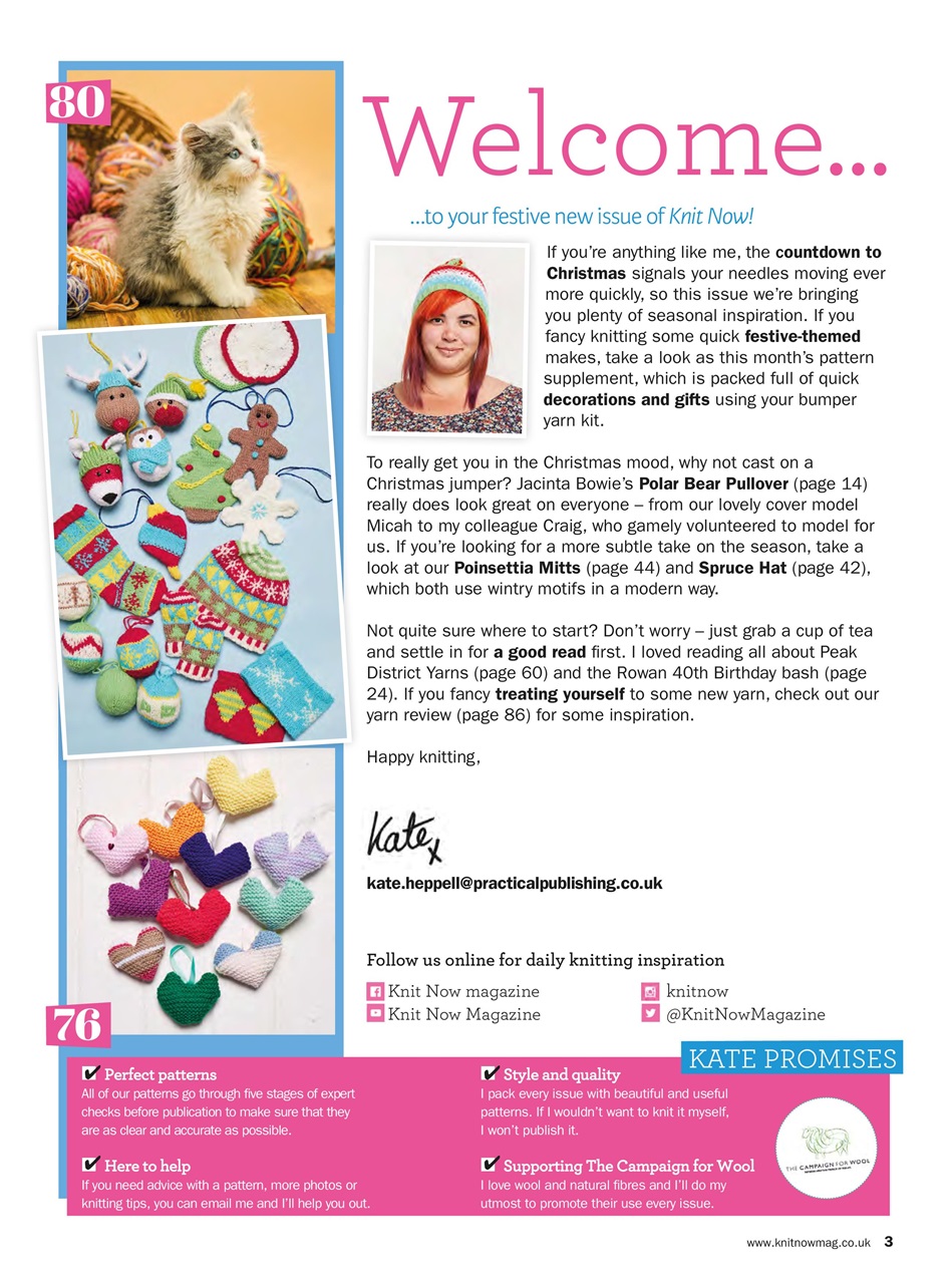 Knit Now Preview Pages