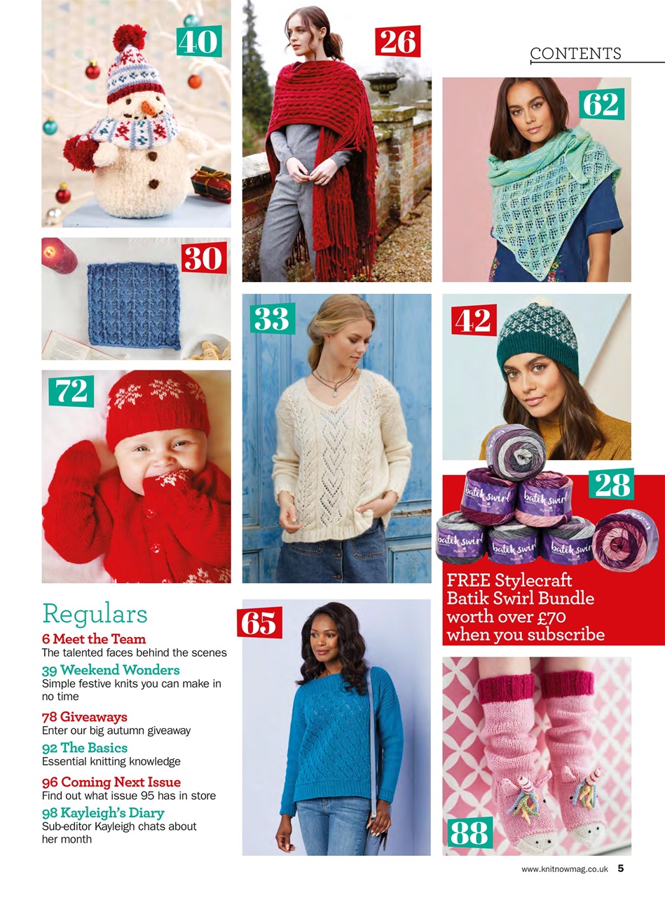 Knit Now Preview Pages