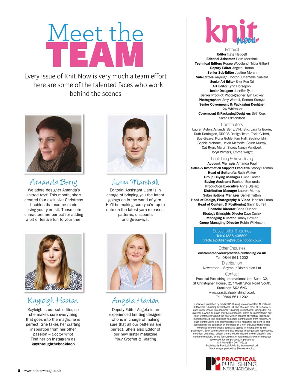 Knit Now Preview Pages