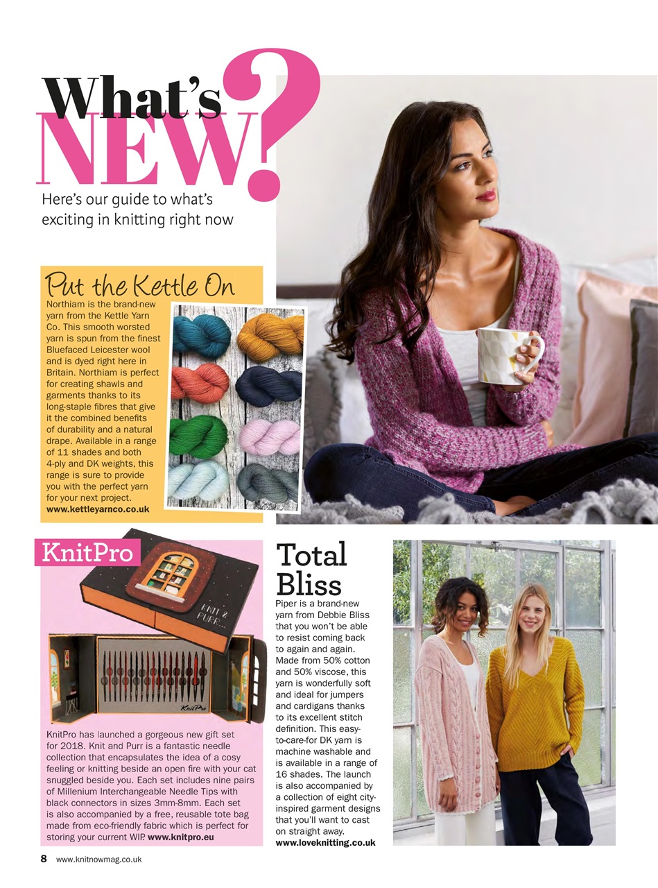 Knit Now Preview Pages