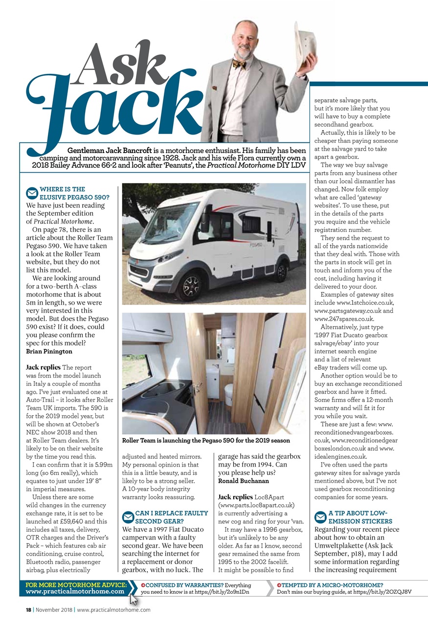 Practical Motorhome Preview Pages