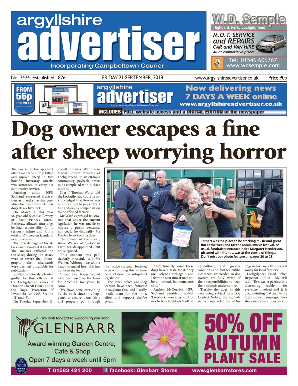 Argyllshire Advertiser Preview Pages