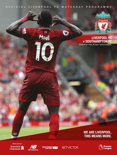 Liverpool FC Programmes issue 