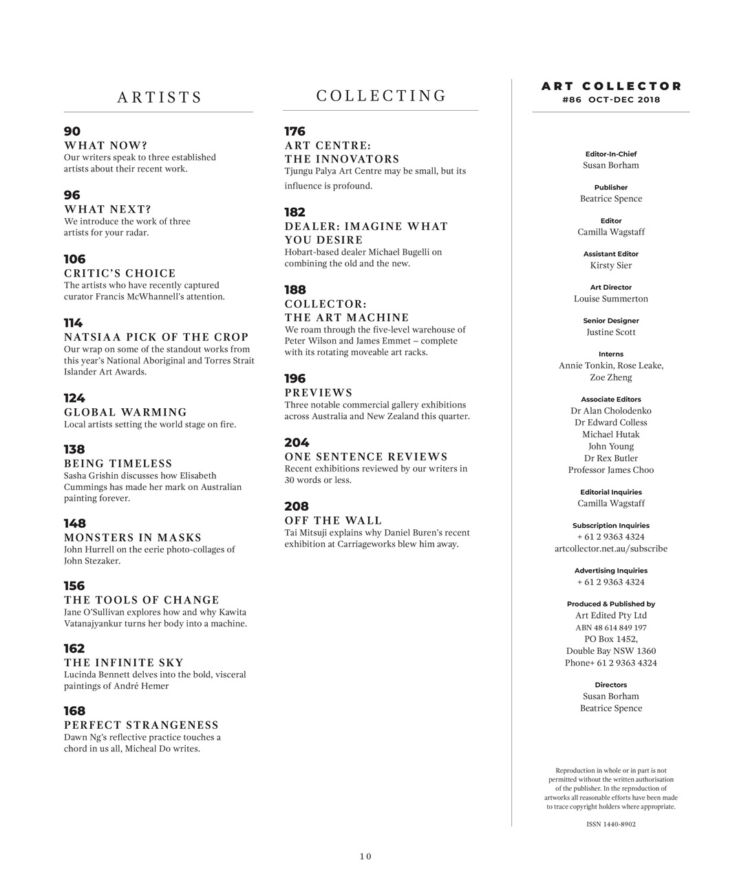 Art Collector Preview Pages