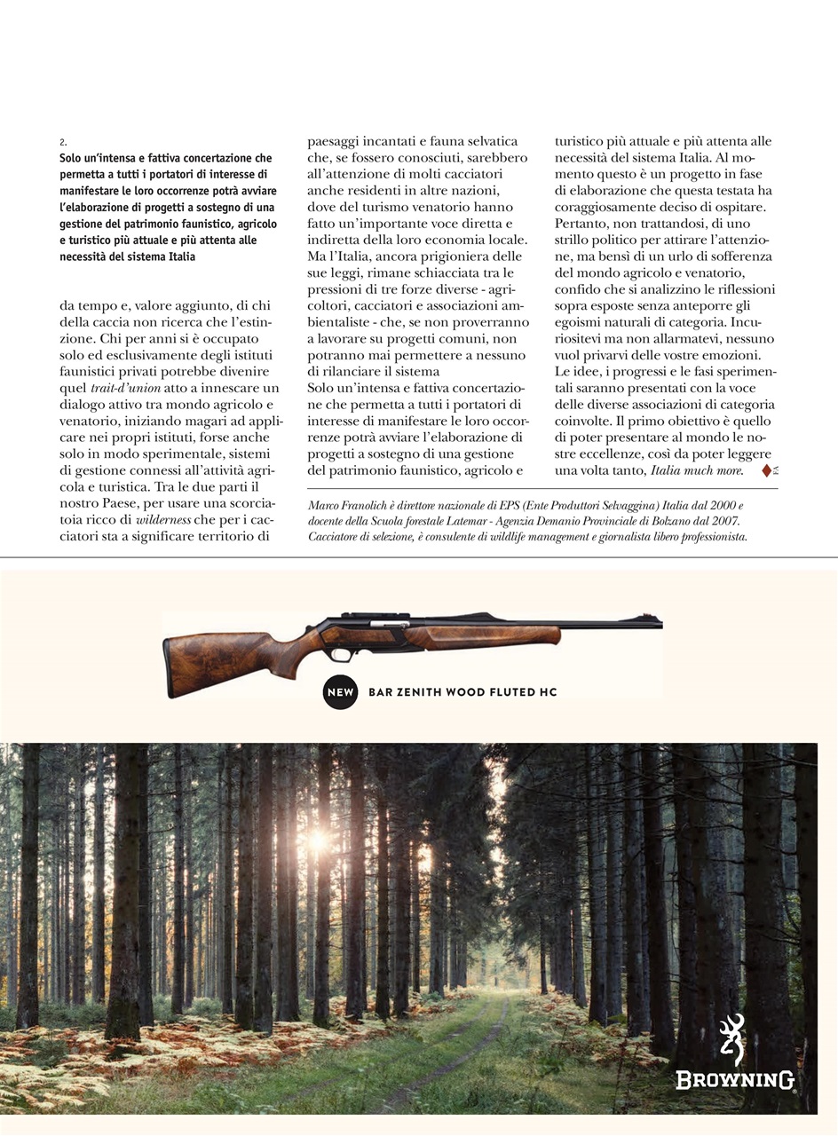 Caccia Magazine Preview Pages