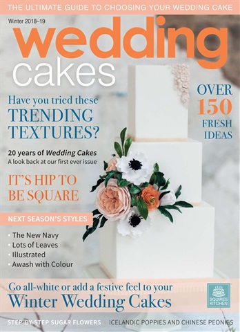 Wedding Cakes issue Winter 2018–19