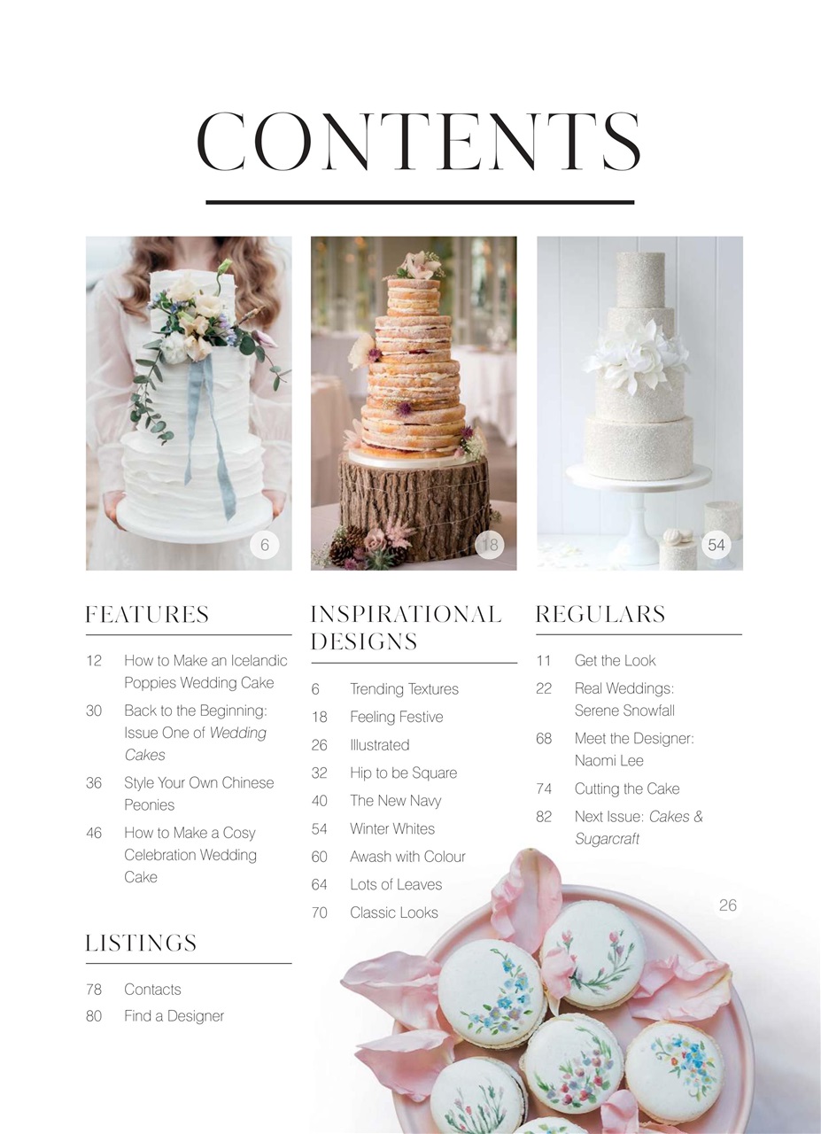 Wedding Cakes Preview Pages