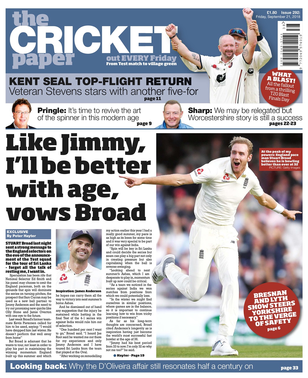 The Cricket Paper Preview Pages
