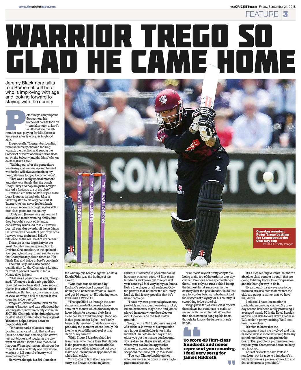 The Cricket Paper Preview Pages