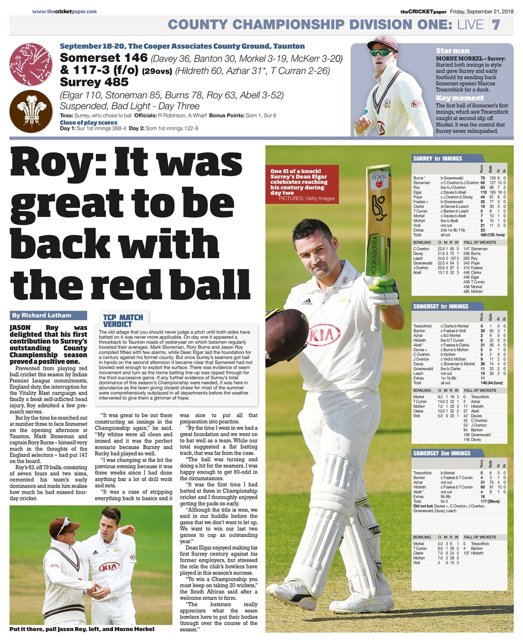 The Cricket Paper Preview Pages