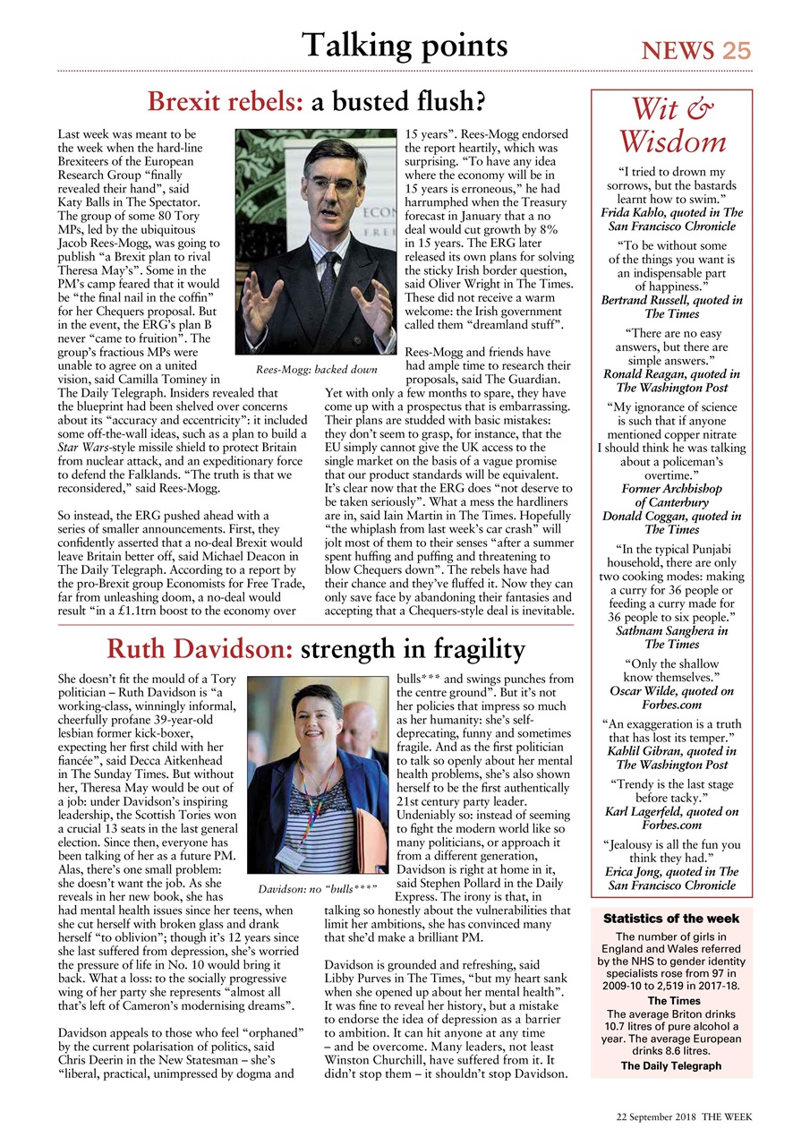 The Week Preview Pages