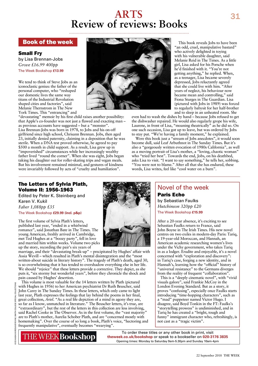 The Week Preview Pages