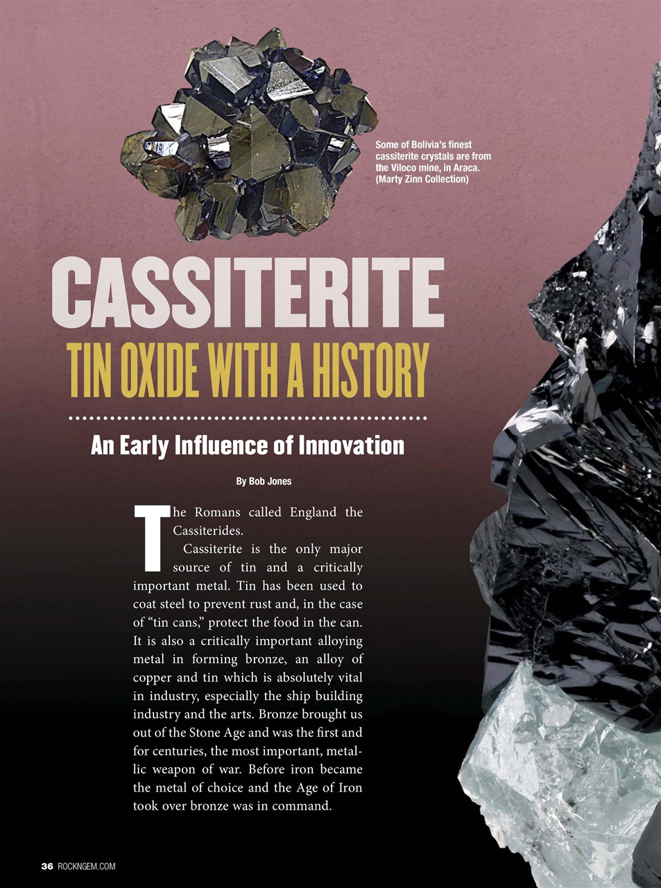 Rock&Gem Magazine Preview Pages