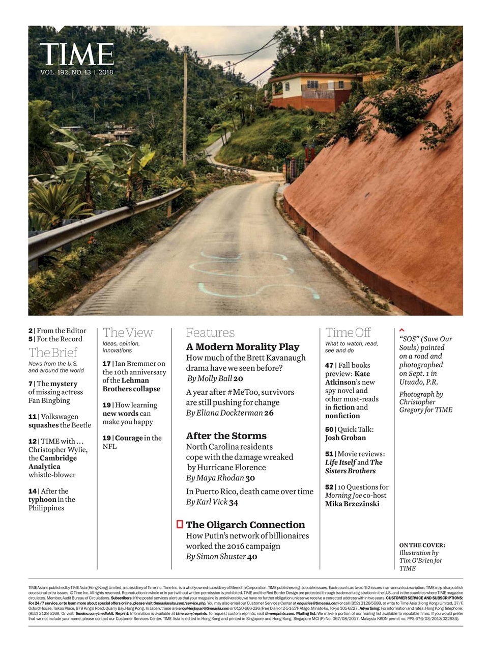 TIME Magazine Europe Preview Pages