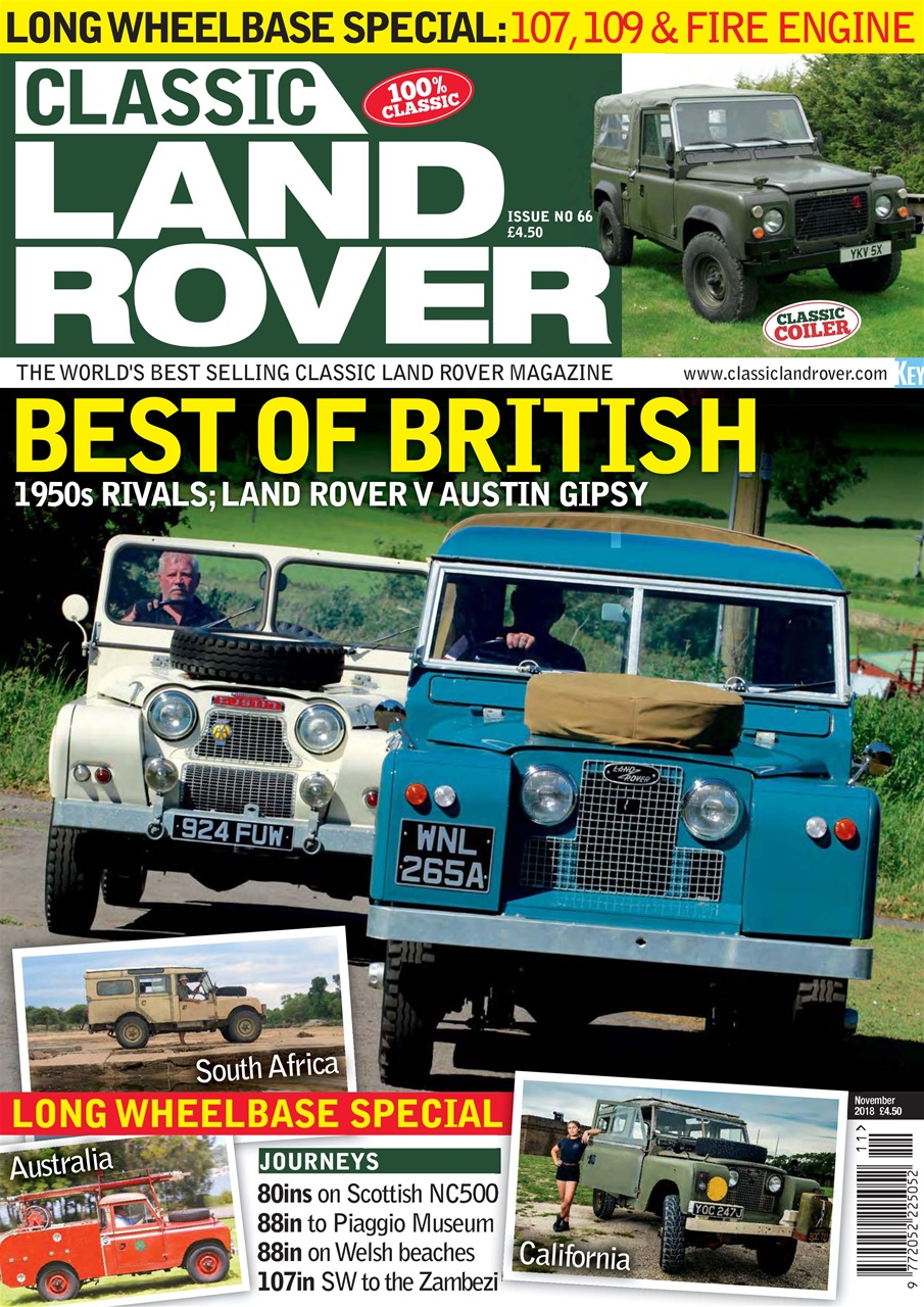 Classic Land Rover Magazine Preview Pages