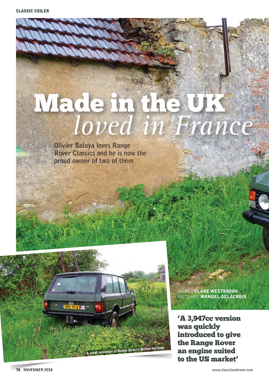 Classic Land Rover Magazine Preview Pages