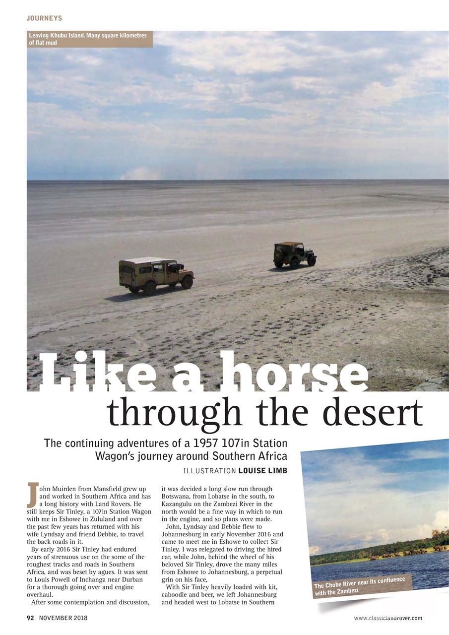 Classic Land Rover Magazine Preview Pages