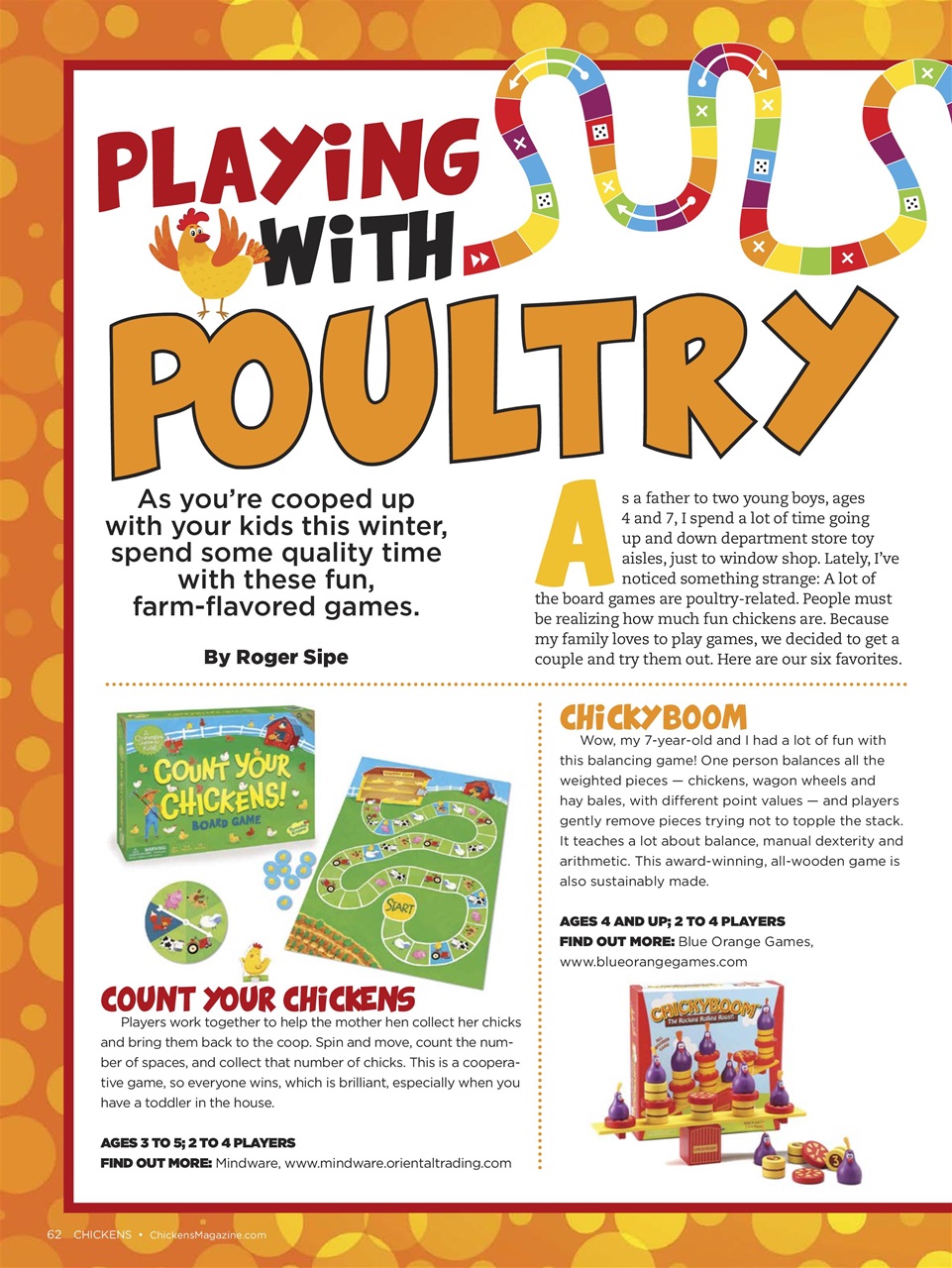 Chickens Magazine Preview Pages