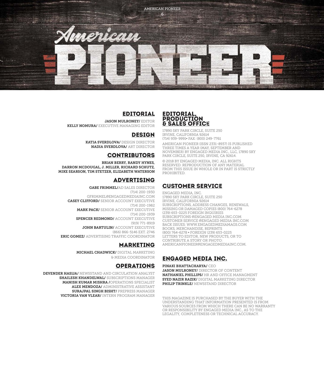 American Outdoor Guide: Boundless Preview Pages