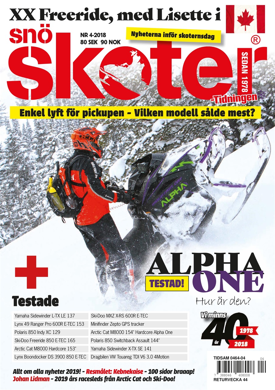 Tidningen Snöskoter Preview Pages