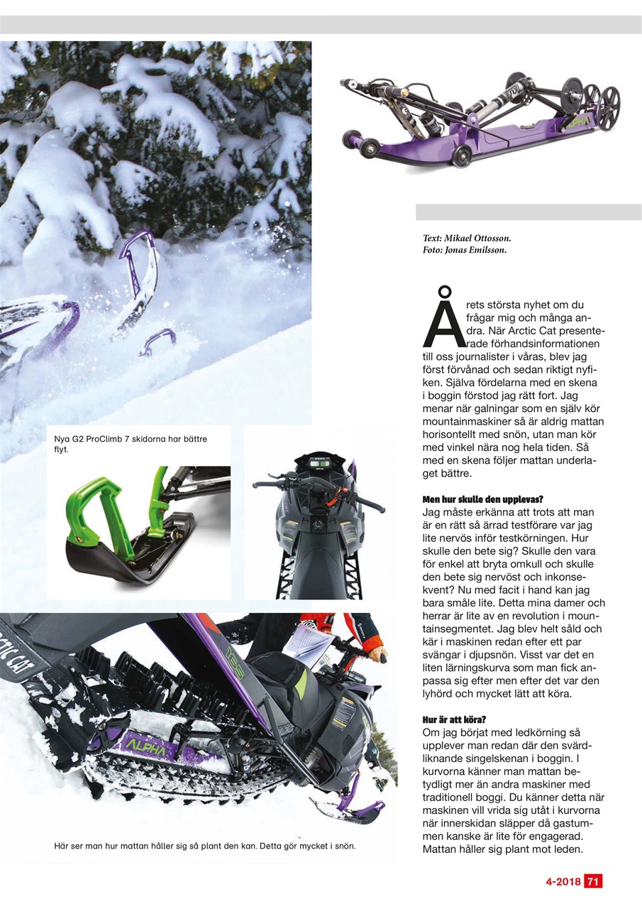 Tidningen Snöskoter Preview Pages