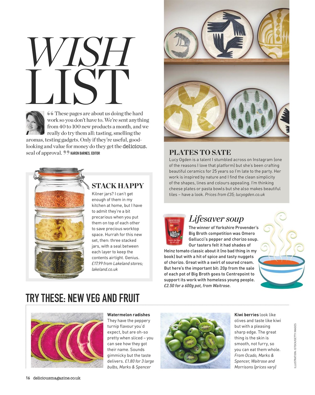 delicious. Magazine Preview Pages