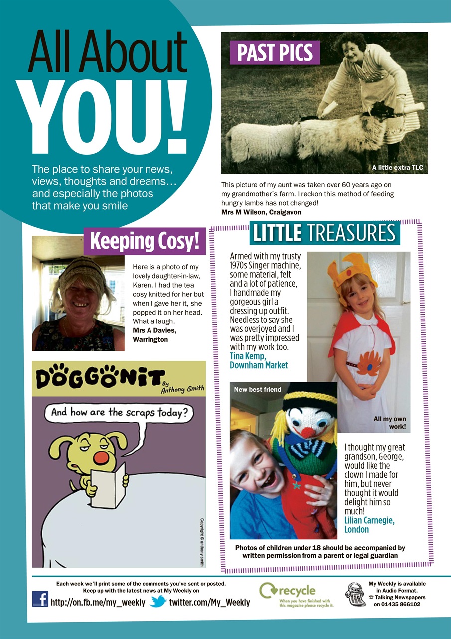 My Weekly Preview Pages