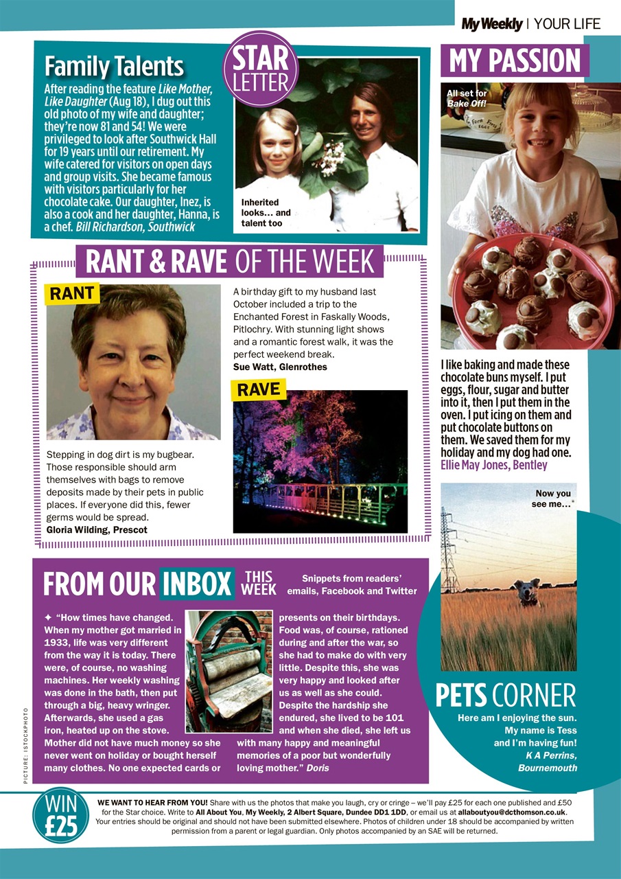 My Weekly Preview Pages